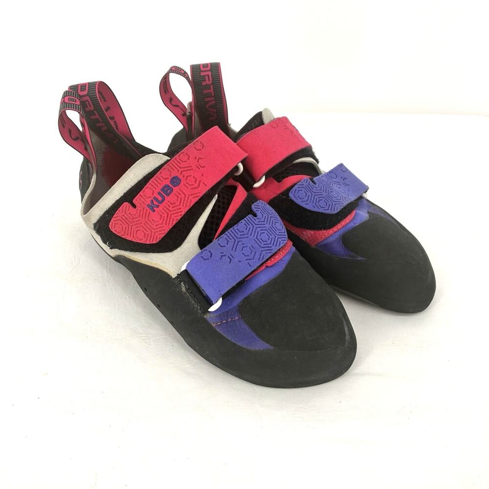 La Sportiva Kubo Climbing Bouldering Shoes Royal Love Potion Women's 5.5 EU 36